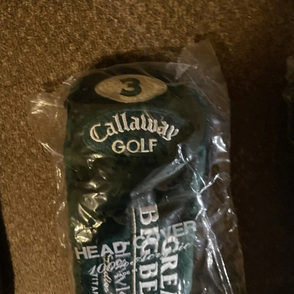 Callaway Great Big Bertha Hawk Eye 1 &3 Wood Headcover Head Cover New - Picture 2 of 4